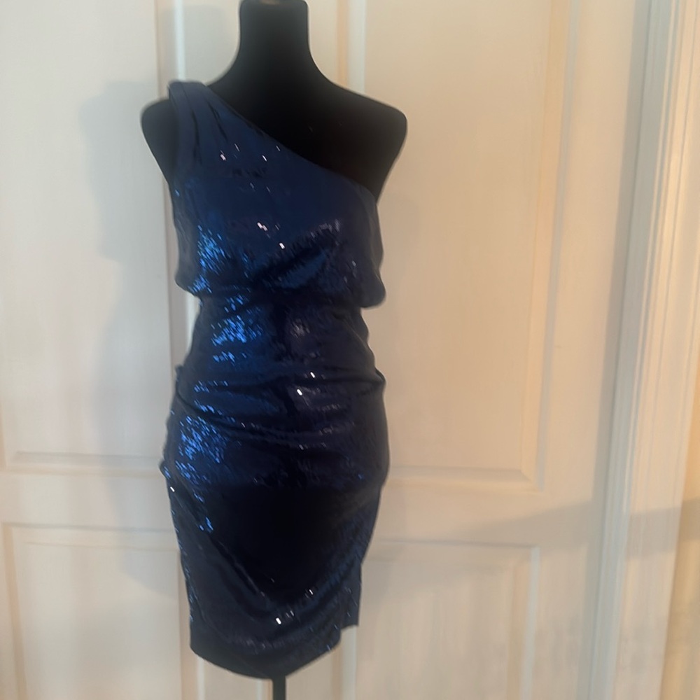 Beautiful rouched one shoulder dress